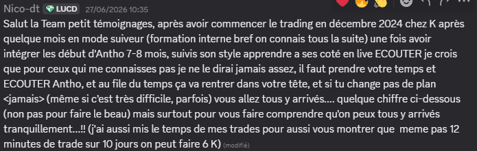 Témoignage Discord de Nico